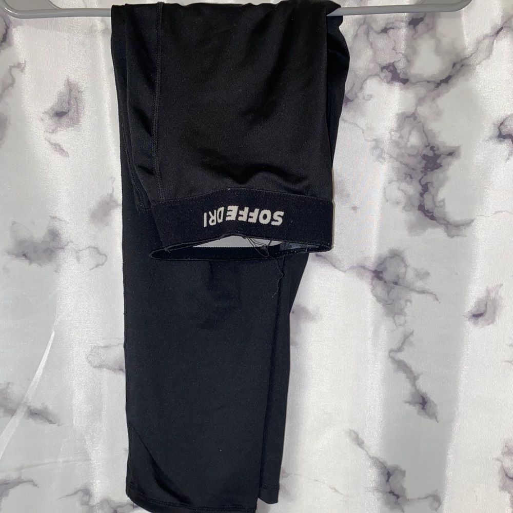Black Crop Leggings